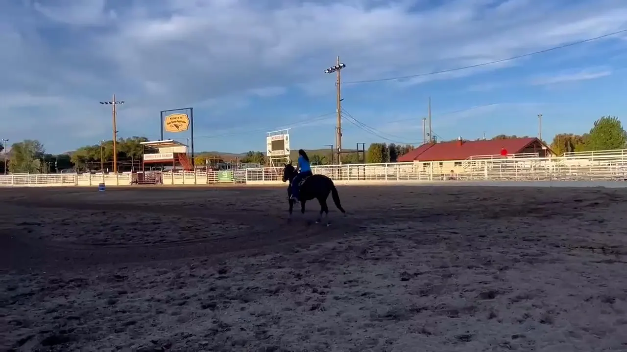Tanya running Montana